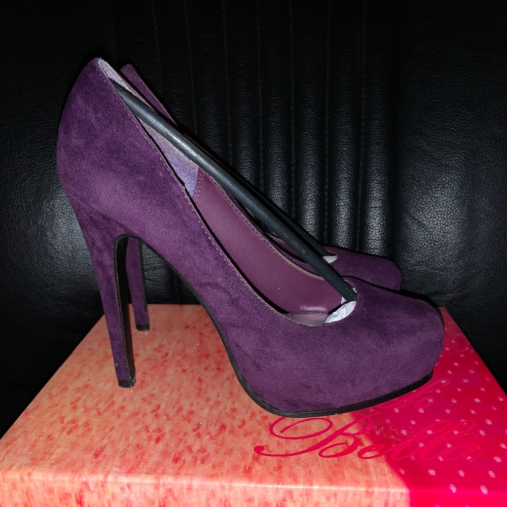 Women Purple Heels